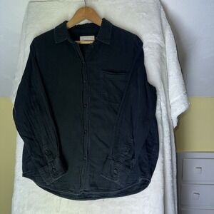 Everlane Black Button Down Shirt